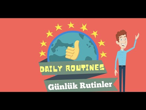 Daily Habits/Routines in Turkish