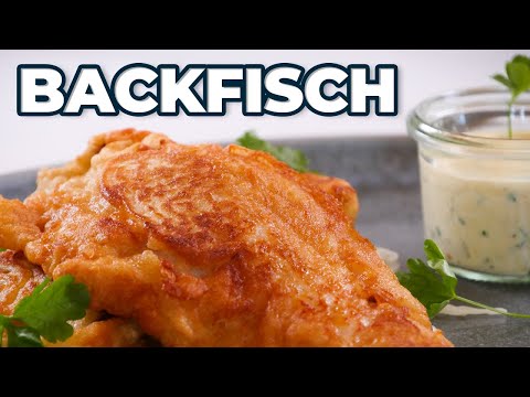 Crispy fish in beer batter with remoulade! - So simple and so delicious!