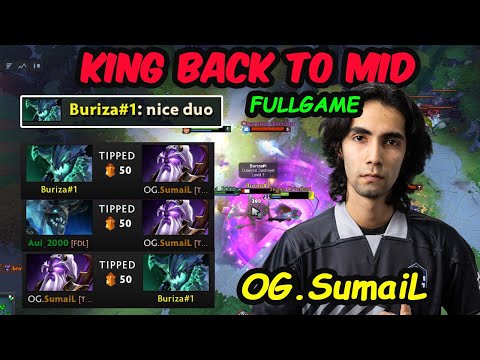 OG SumaiL Void Spirit - King Of MIDLANE Perspective Fullgame Dota 2
