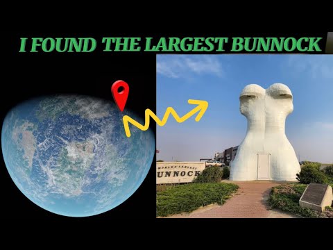 The largest bunnock found on google earth 🤯