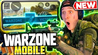 FIRST WIN EVER on WARZONE MOBILE (Alpha Gameplay)