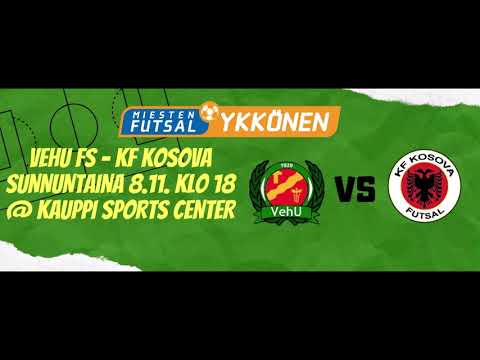 8.11.2020 VehU FS - KF Kosova 2-3 (2-1) Futsal Ykkönen maalikooste