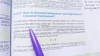 L14.HOW DO ENZYMES BRING ABOUT SUCH HIGH RATES OF CHEMICAL CONVERSIONS?/CH-9/XL/BIO/NEET
