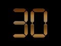 COUNTDOWN TIMER V 655 30 Sec With Sound Effects Beep 4K