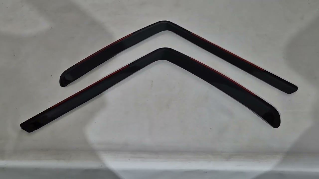 Mercedes Sprinter W907/W910 2018- рр. Вітровики вставні Esa (2 шт) Video 1