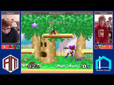 Smash House 3 WR3 - Happens (Samus) vs Tanooki (Fox)