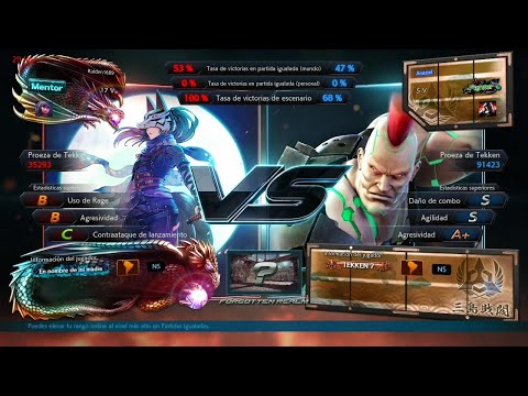 62_6 Kunimitsu (Raiden1689) vs Jack 7 (Anaziel) - Tekken 7 ( Uchiha x24 ) Online sin Grafica