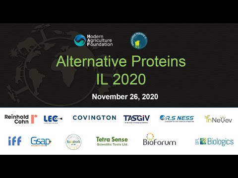 Alternative Protein IL 2020 Ronny Reinberg כנס חלבון אלטרנטיבי 2020 רוני ריינברג