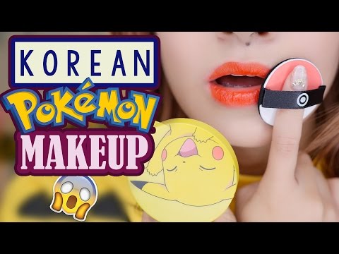 KOREAN POKEMON MAKEUP ファーストインプレッション＆GIVEAWAY｜TONYMOLY (KOREAN POKEMON MAKEUP First Impressions & GIVEAWAY | TONYMOLY)