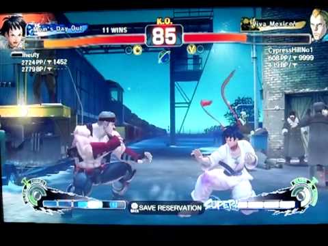 SSF4 Arcade Edition (jheuty) Makoto Vs Rose (Toshiyuki 2452) Endless battle