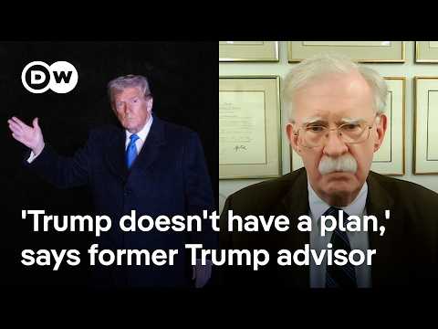 Trump 'doesn't understand what NATO is, says former Trump advisor John Bolton | DW News