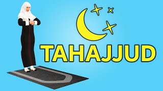 How to pray Tahajjud (Night Prayer) for woman (beginners) - with Subtitle