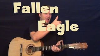 Fallen Eagle (Stephen Stills/Manassas) Easy Guitar Lesson Strum Chords How to Play Tutorial
