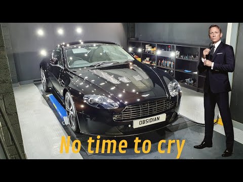 Aston Martin V12 vantage. PPF correction and titan coatings