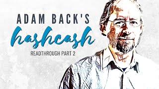 Adam Back's Hashcash Readthrough Part 2