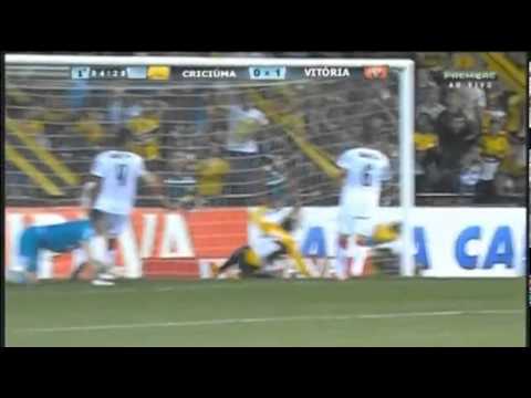 Criciúma 2 x 3 Vitória - Gols - Brasileirão série B 2015
