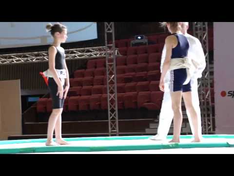 WU14- 40kg Girls - Semi-Final - Ryadnova Mariya (RUS) vs Pieprzak Klaudia (POL)