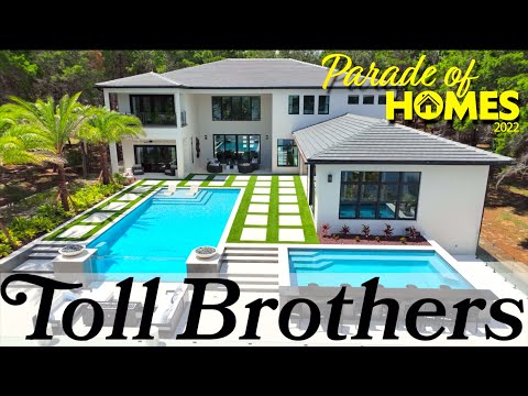 Toll Brothers Florida 8,000 sq ft Luxury Home  | Parade of Homes Orlando