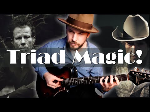 Soulful Chord Embellishments; Americana Ballad style triads, double-stops + Hendrix-isms! Tom Waits