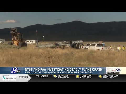 Two pilots killed in collision on the final day of the Reno Air Races