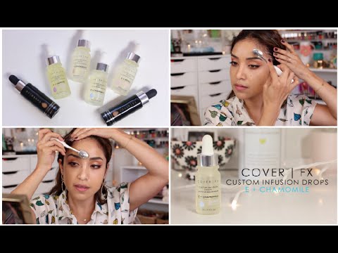 Cover FX Custom Cover & Custom Infusion Drops (Review + Demo)