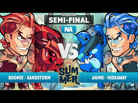 Anime & Hideaway vs Boomie & Sandstorm - Elimination Semi-Final - Summer Championship 2023 - NA 2v2