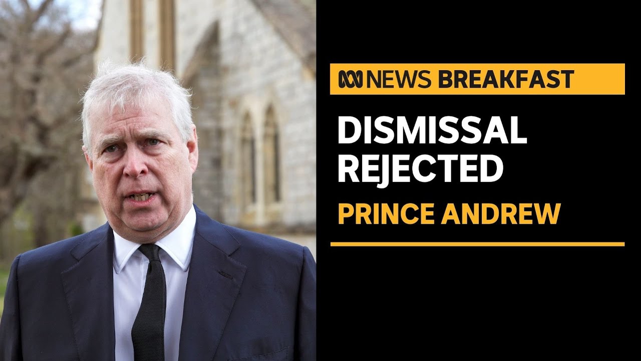 US judge rejects Prince Andrew's bid to dismiss Virginia Giuffre's lawsuit | ABC News