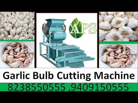 Garlic Bulb Decoter Machine