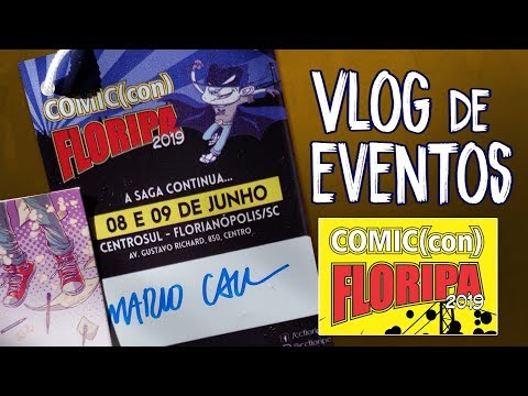 ComicCon FLORIPA + NOVIDADE DE MONSTRUÁRIO VOL.2! (Vlog de Eventos 001)