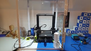 Construyendo cabina impresora 3D, Aislando mi impresora 3D, Creando habitáculo para evitar warping