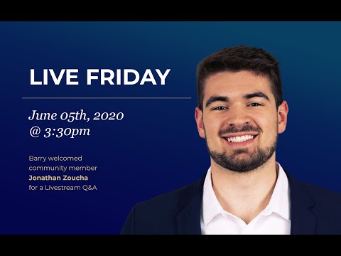 Live Fridays S01E06 — Jonathan Zoucha — June 05, 2020