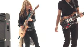 Steve Vai/Orianthi Behind The Video!