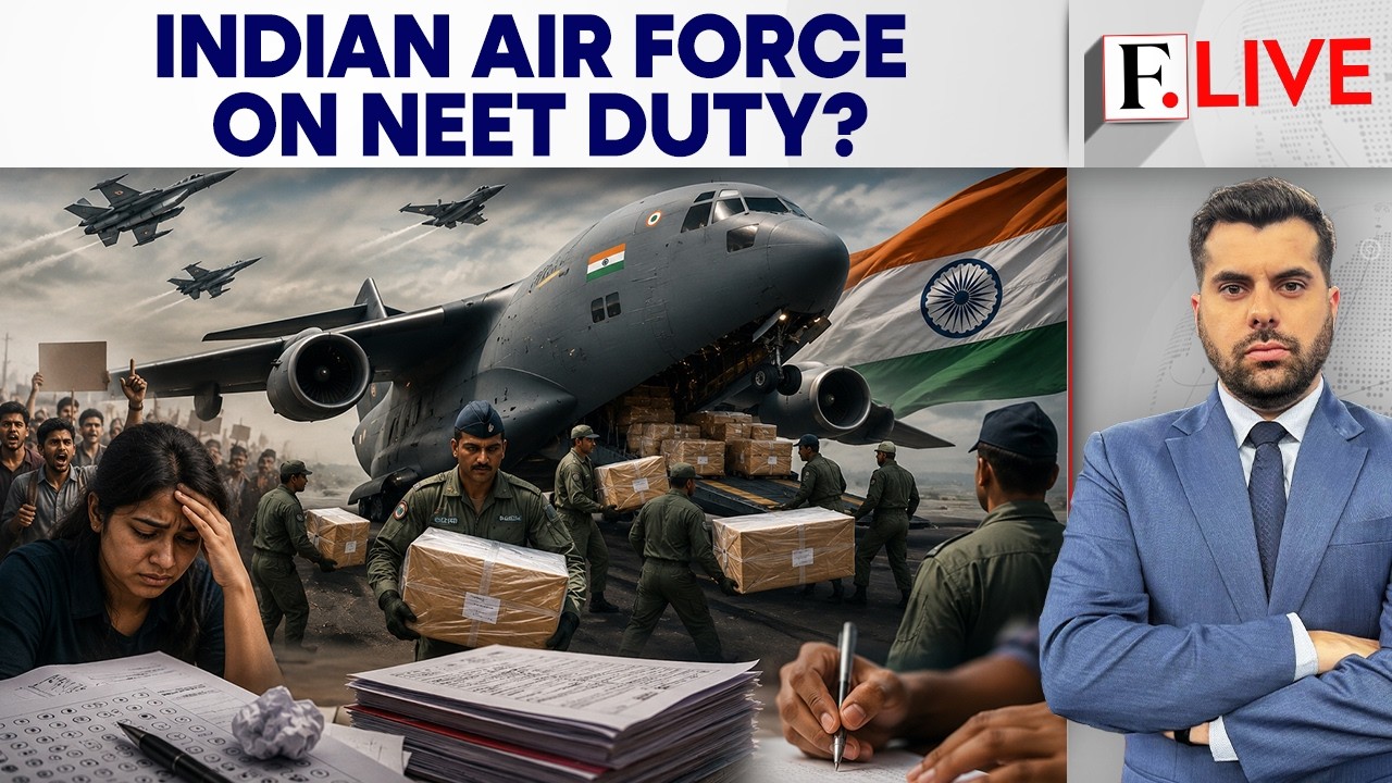 NEET Row: Govt Mulls Indian Air Support For Paper Transportation | Firstpost Live