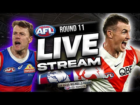 WESTERN BULLDOGS vs SYDNEY | Round 11 Live AFL Stream