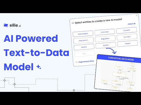 AI Powered Text to Data Model Ellie.ai