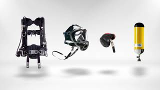 Dräger PSS AirBoss Active P-LDV Donning How to use Video