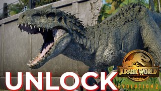 Jurassic World Evolution 2 Unlock Indominus Rex and Indoraptor