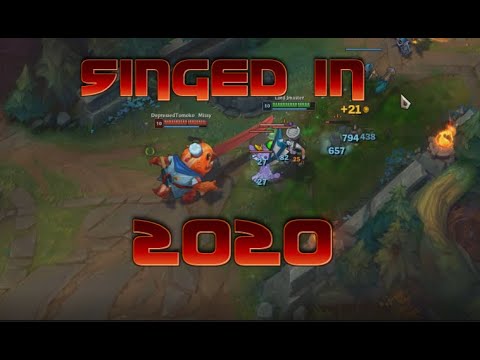 Finally playing Singed in 2020
