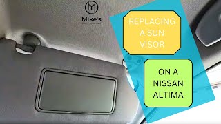 Sun Visor Replacement  Nissan Altima