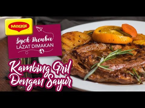 Grilled Lamb With Vegetable
