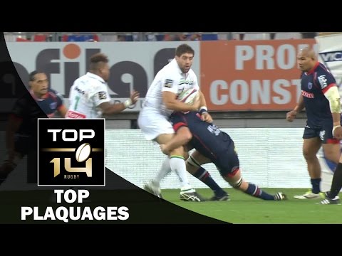 TOP Plaquages de la J6 – TOP 14 – Saison 2016-2017