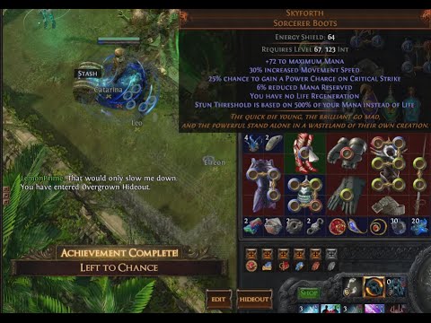 CHANCING SKYFORTH'S! Left To Chance Achievement Complete | Demi