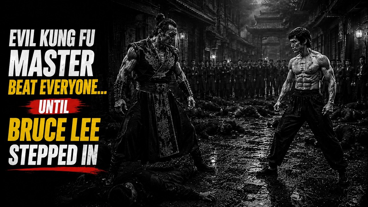 Evil Kung Fu Master Beat Everyone… Until Bruce Lee Stepped In