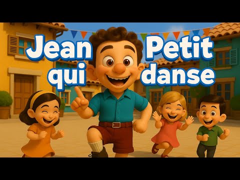 Jean Petit qui Danse 🕺 - Chanson Enfantine Amusante | Comptines pour Bébés et Maternelles