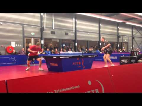 Barry Wijers - Casper ter Luun, halve finale Masters, 7e ga