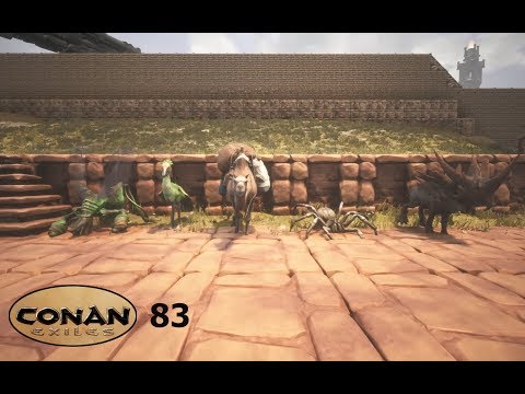 Conan Exiles S02E83 : Pet vendors & egg hatching