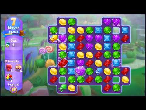Wonka's World of Candy Level 130 - NO BOOSTERS + FULL STORY 🍫 | SKILLGAMING ✔️