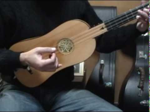 Paduane au joly bois by Guillaume Morlaye ; Renaissance guitar