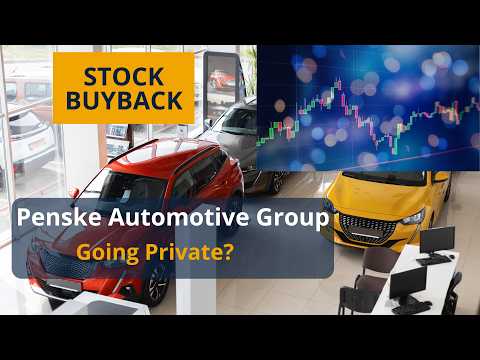 Penske Auto Going Private?  Stock Buyback Proposal Submitted