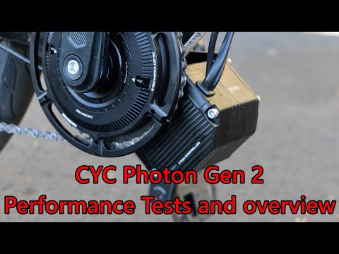 CYC Photon Gen 2 Performance tests and overview. Hill Climb and Top Speed @ 52v and 72v